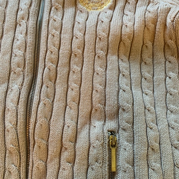 Vintage Ralph Lauren Petite Zip up sweater - Picture 2 of 6